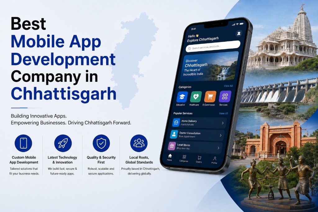 Best Mobile App Development Company in Chhattisgarh