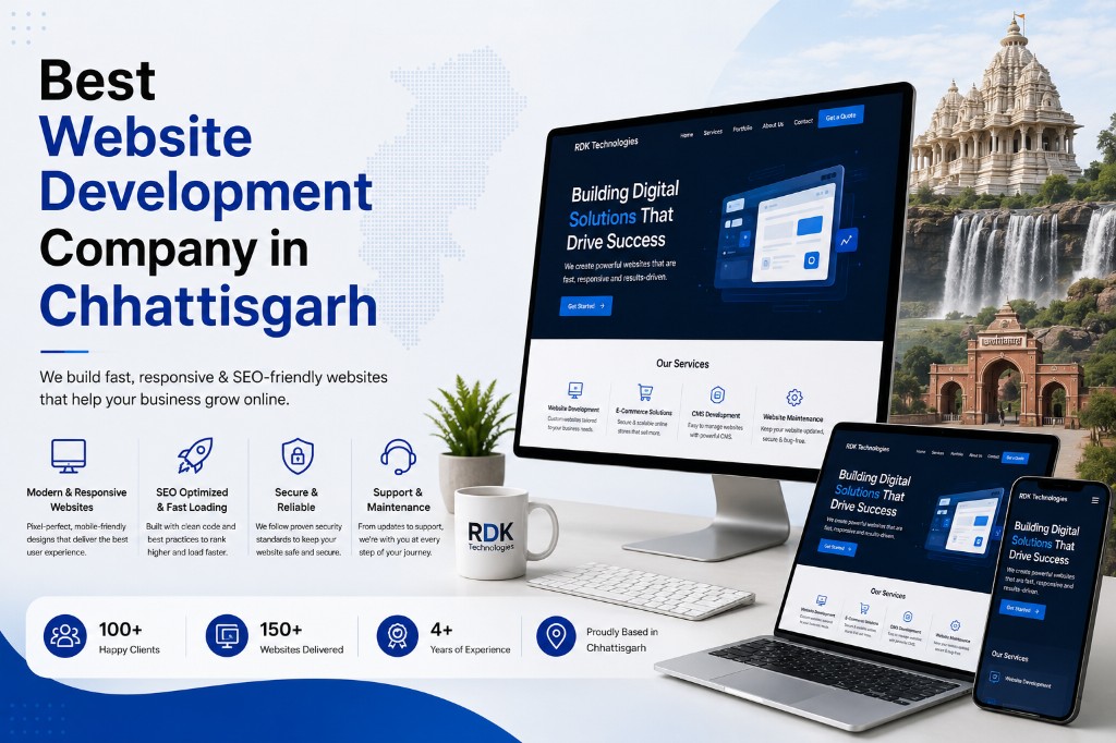 Best Website Development Company in Chhattisgarh