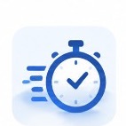 Fast and reliable delivery icon